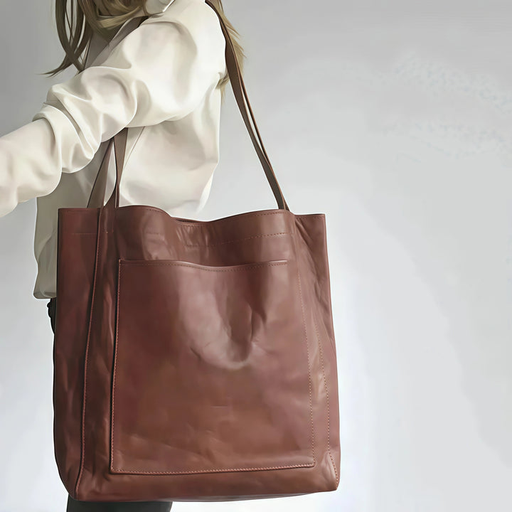 Aurora – Vintage Leren Schoudertas