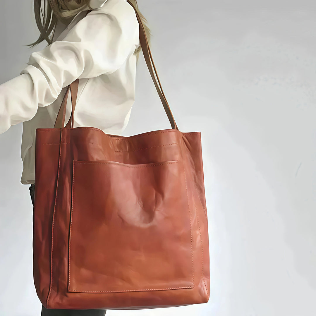 Aurora – Vintage Leren Schoudertas