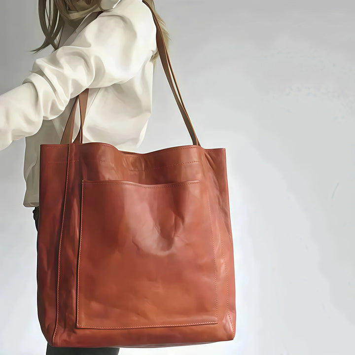 Aurora – Vintage Leren Schoudertas