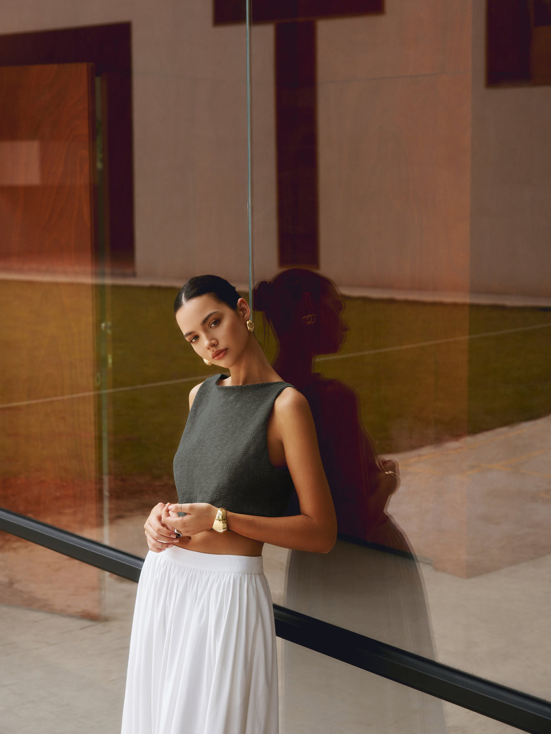 Liva – Gebreide Crop Top