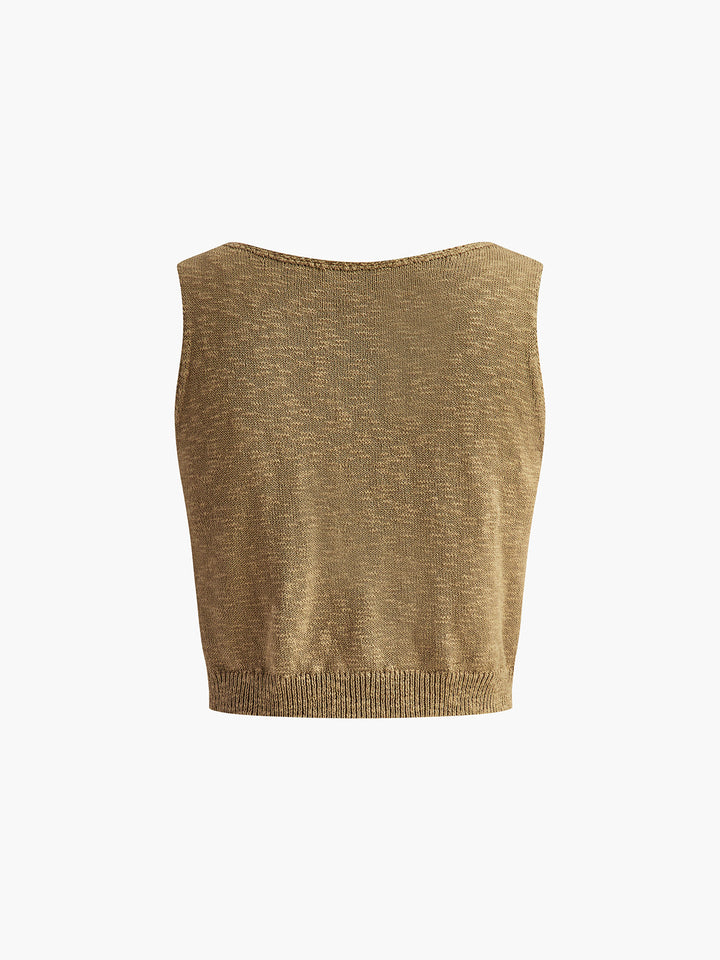 Liva – Gebreide Crop Top