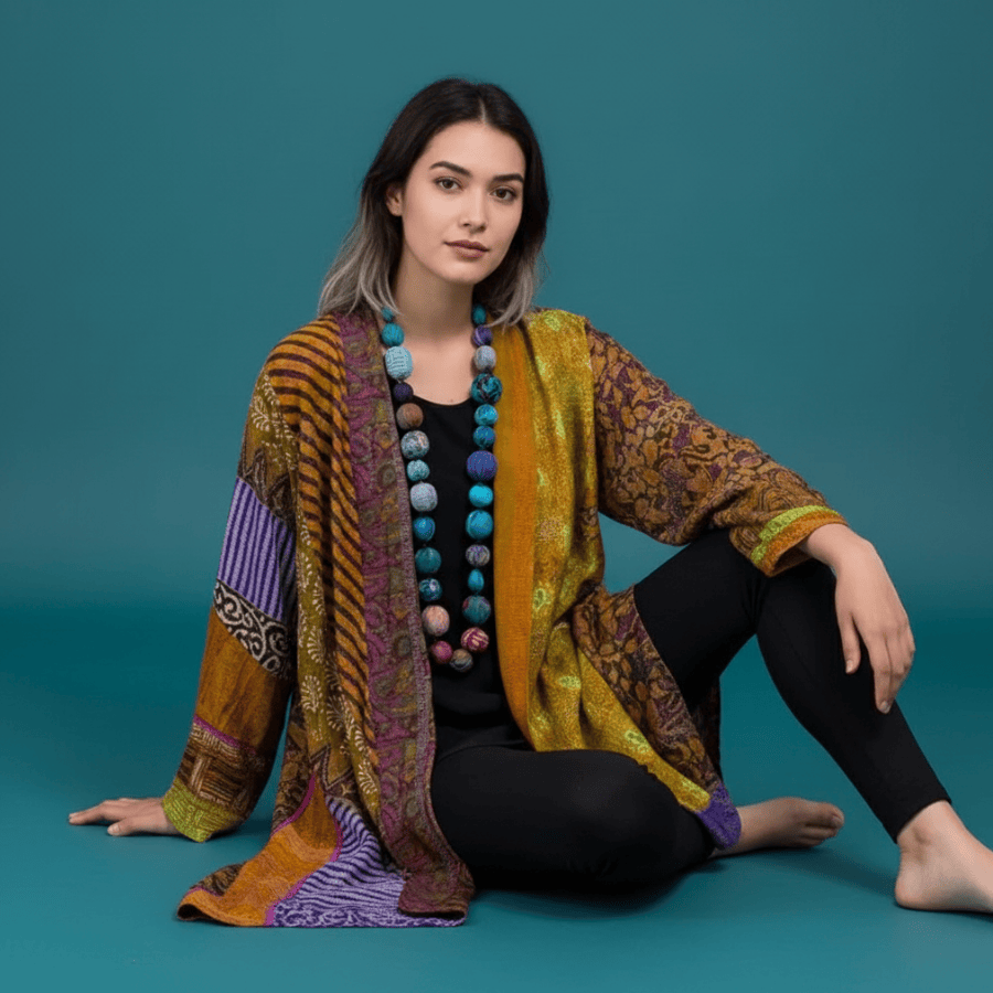 Stijlvol damesvest van zachte breistof met elegante pasvorm