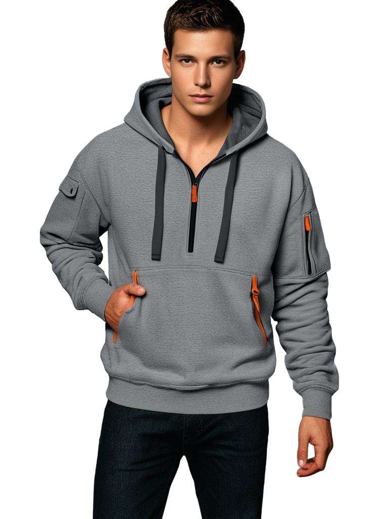Sander – casual hoodie voor heren