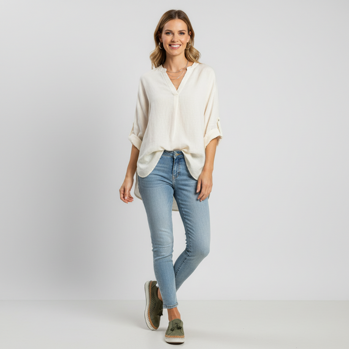 Ademende geperforeerde instapschoenen voor dames met zachte zool