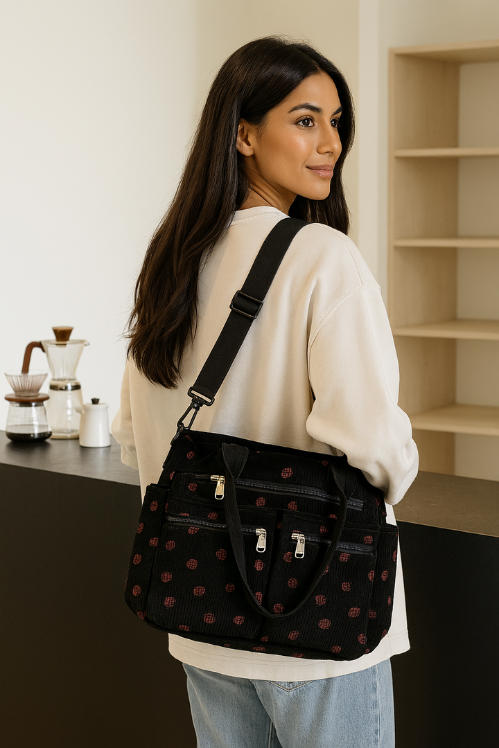 Lumi – Ribfluwelen Tas