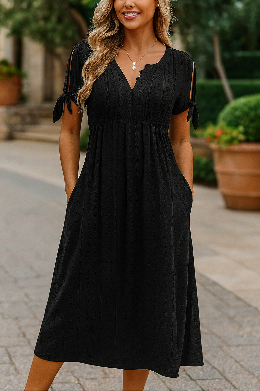 Calista – Luchtige Zomerjurk met Elegante Flair