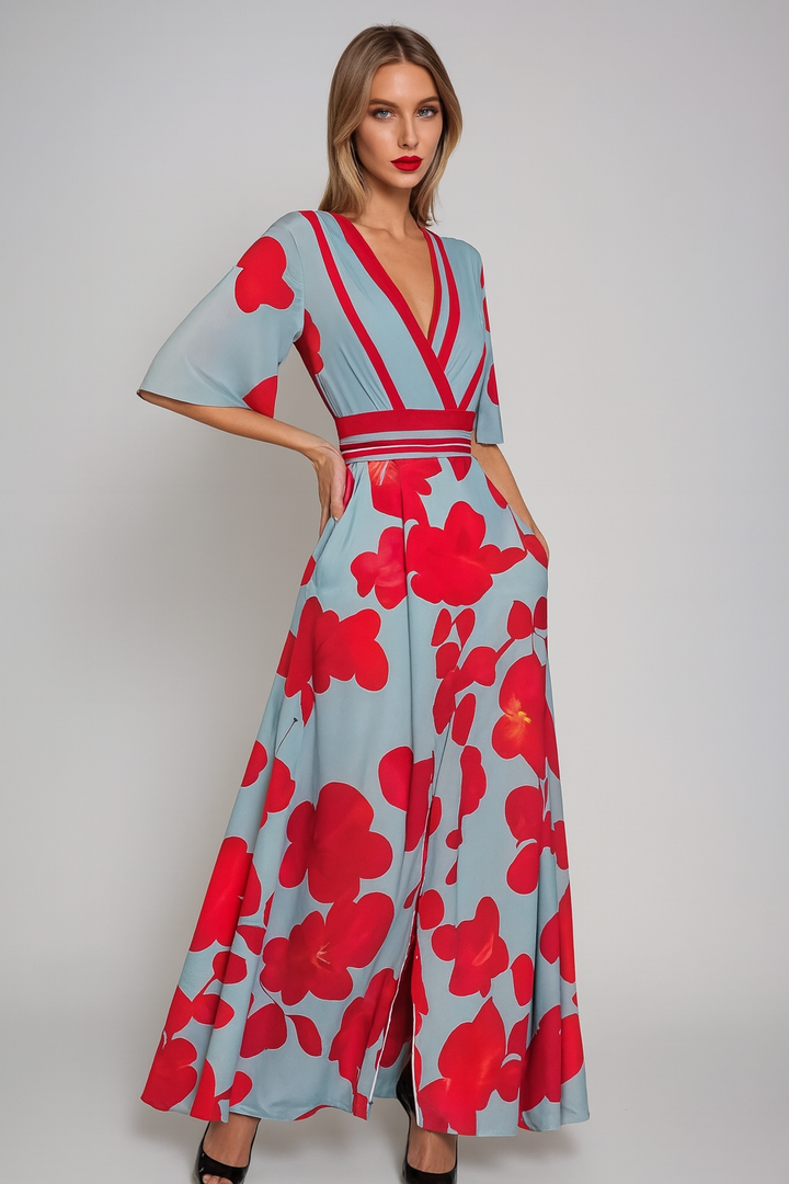 Amara – Elegante Bloemenjurk