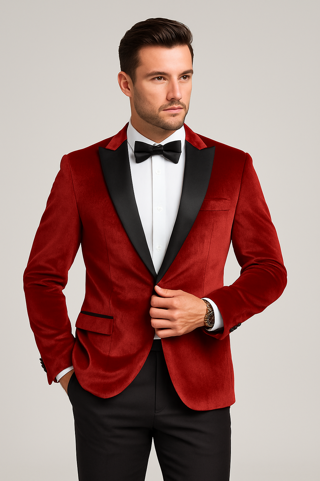 Valentino – fluwelen smokingblazer heren