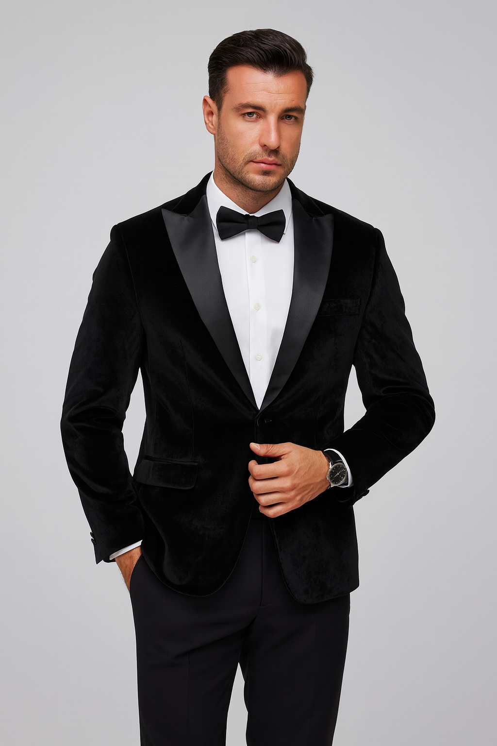 Valentino – fluwelen smokingblazer heren