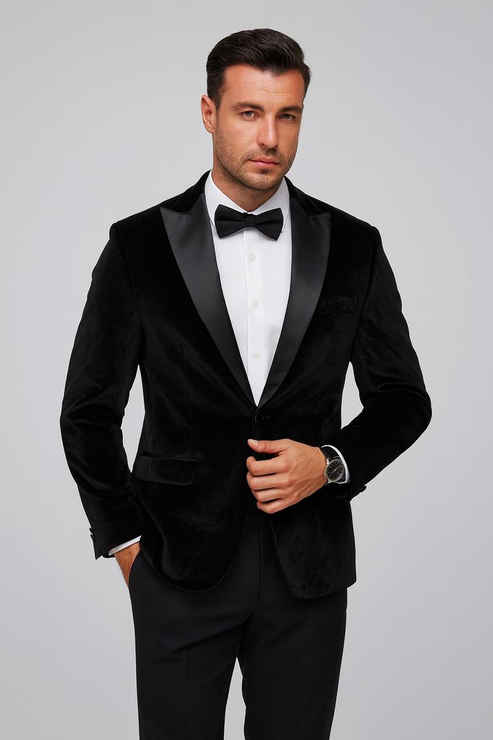 Valentino – fluwelen smokingblazer heren