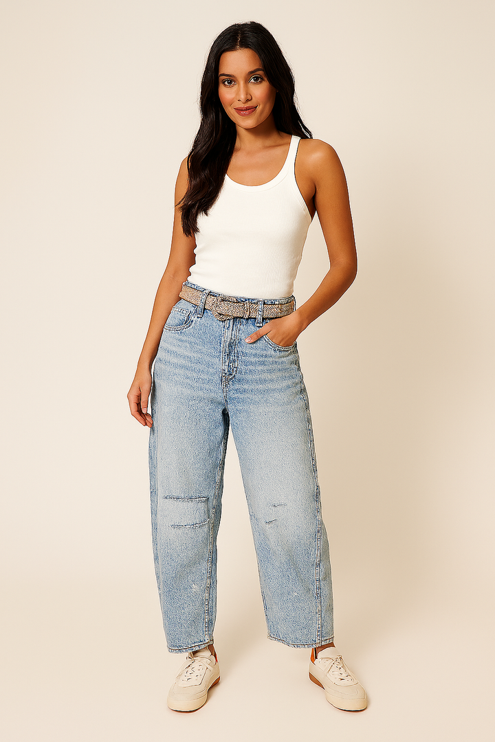 Lena – Wide-Leg Jeans voor Elke Dag
