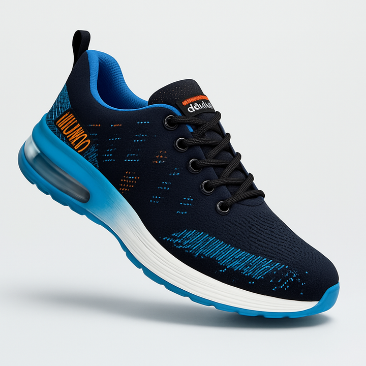 Stormblauw – Sportieve Heren Sneaker