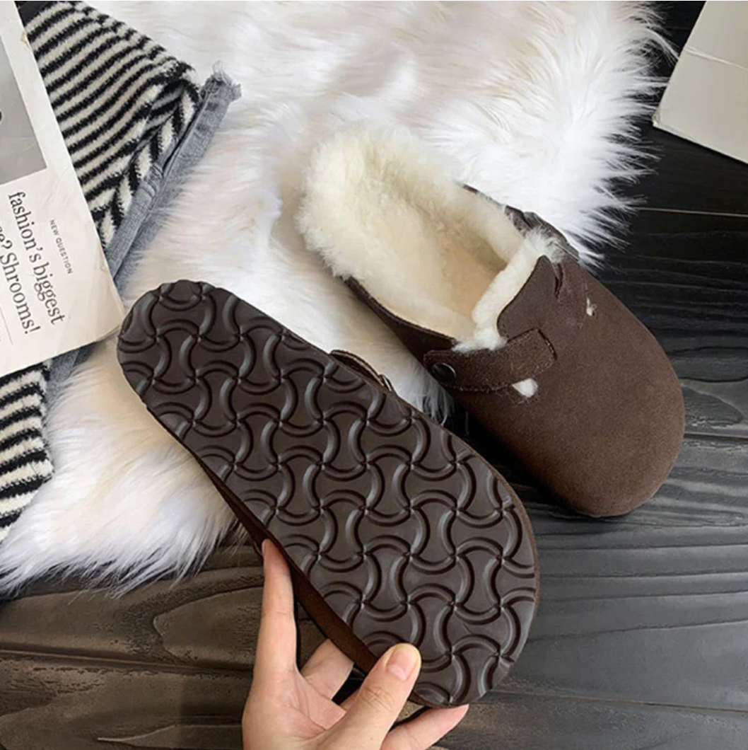 Maëlle comfortabele klompen met zachte voering van Lenoriva – warme en stijlvolle damesklompen met luxe comfort