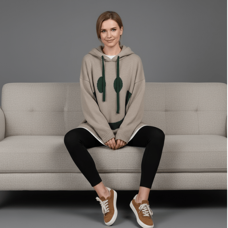 Lenoriva Ophélie comfortabele oversized hoodie – zachte en stijlvolle dameshoodie