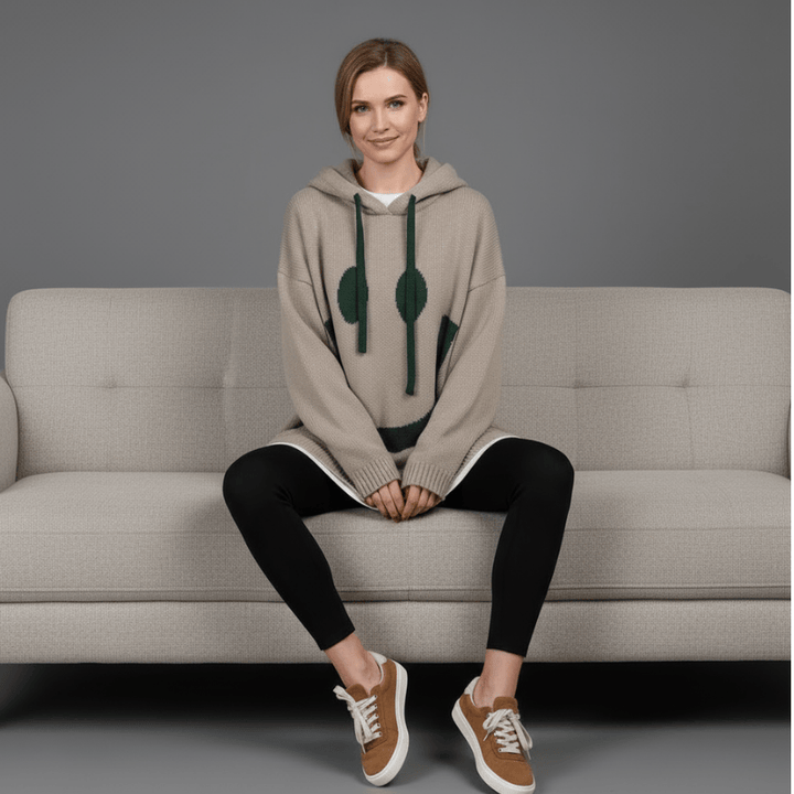 Lenoriva Ophélie comfortabele oversized hoodie – zachte en stijlvolle dameshoodie