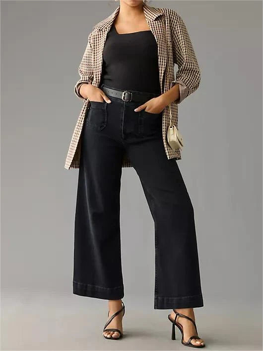 Vera - Stretch jeans met hoge taille