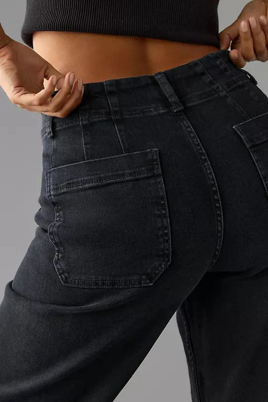 Vera - Stretch jeans met hoge taille