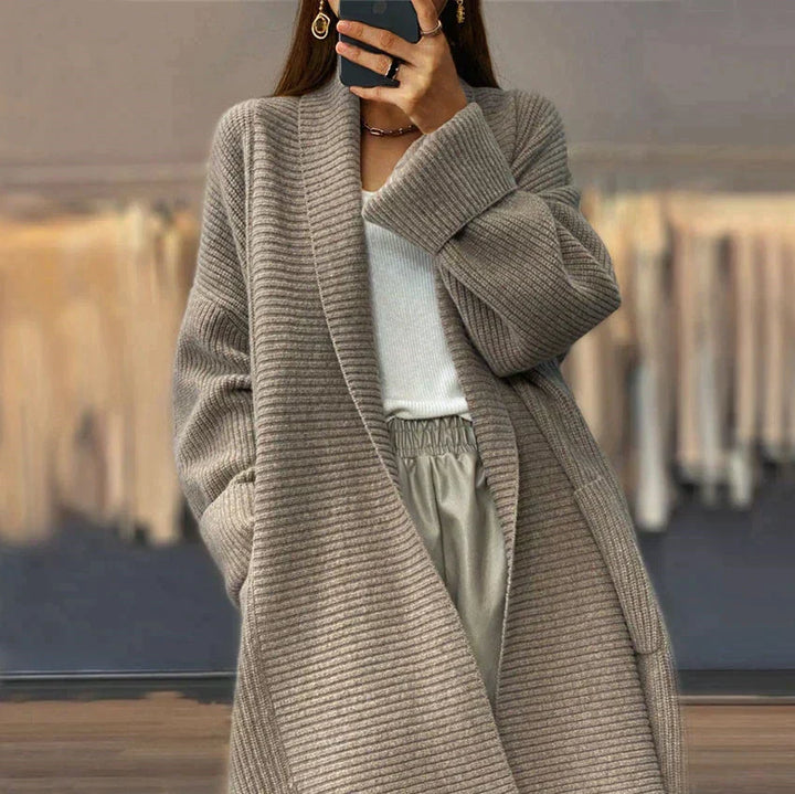 Zarina – Gebreid Lang Vest