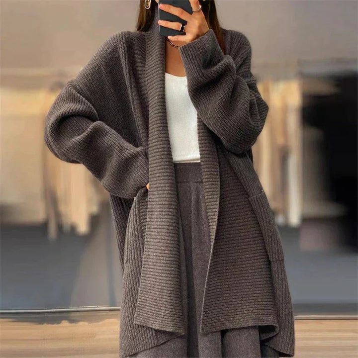 Zarina – Gebreid Lang Vest