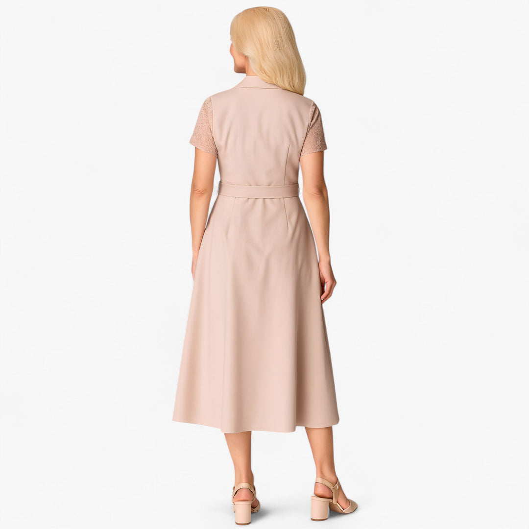 Valentina – Casual V-Hals Jurk Dames