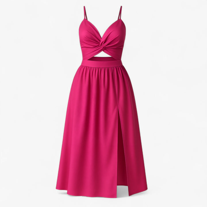 Selène – Elegante Midi Jurk Dames