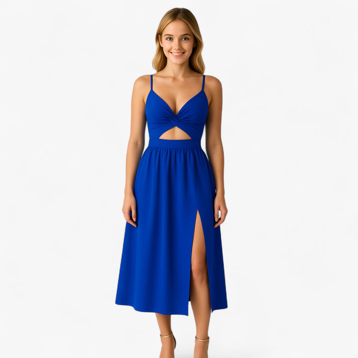 Selène – Elegante Midi Jurk Dames