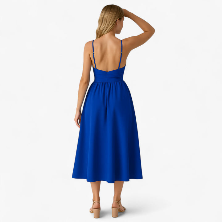 Selène – Elegante Midi Jurk Dames