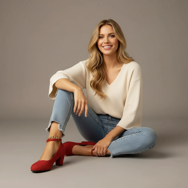 Juliette damessandalen met hakken van Lenoriva – elegante sandalen met luxe afwerking en comfortabele pasvorm