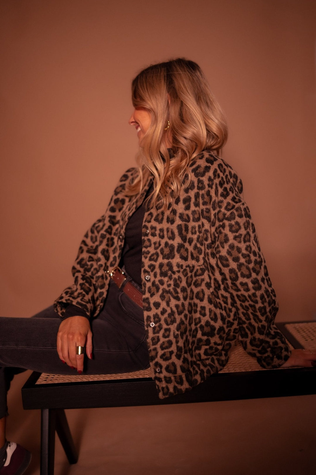Yfke – Luipaardprint Damesjas