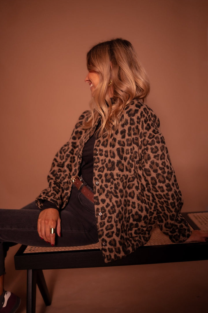 Yfke – Luipaardprint Damesjas