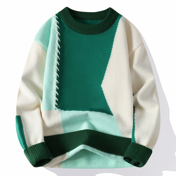 Skye – Patchwork Trui