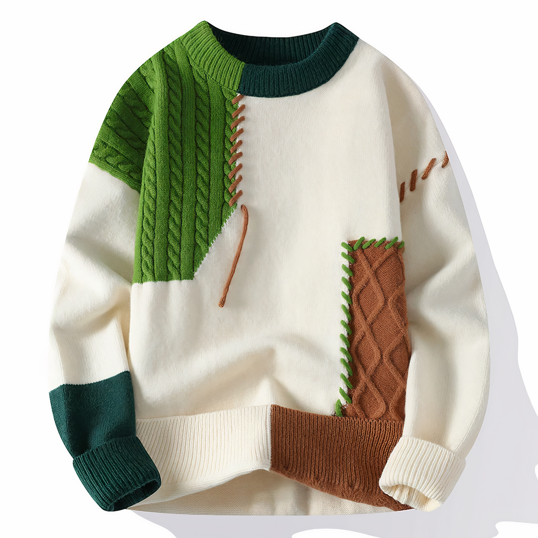 Skye – Patchwork Trui