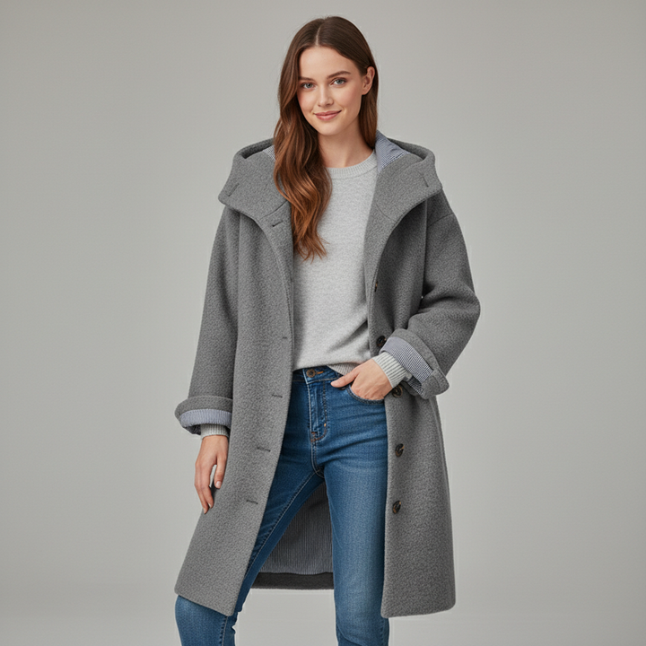 Elegante damesjas met stijlvolle en tijdloze uitstraling