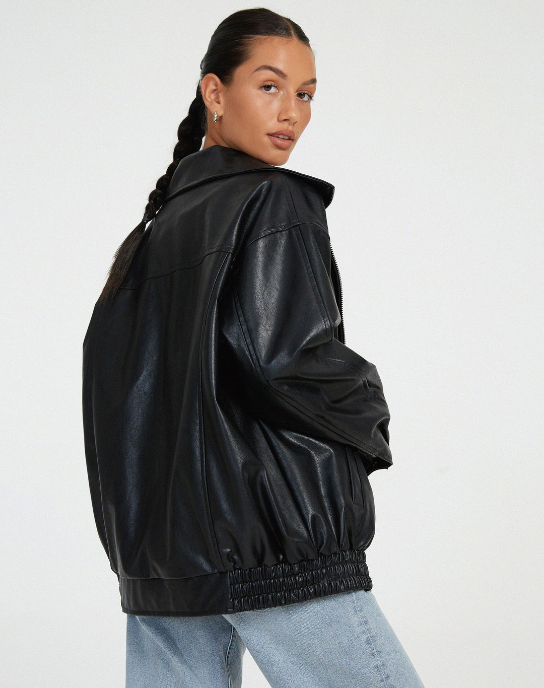 Maverick – Oversized Leren Jasje