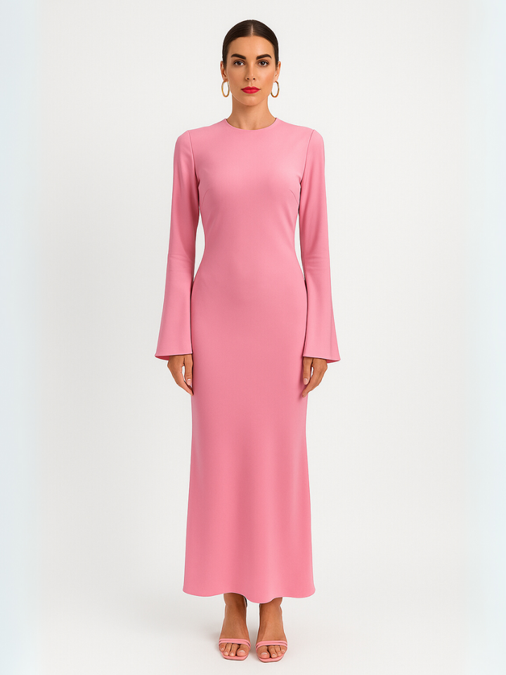 Aurelia – Satijnen Maxi Jurk