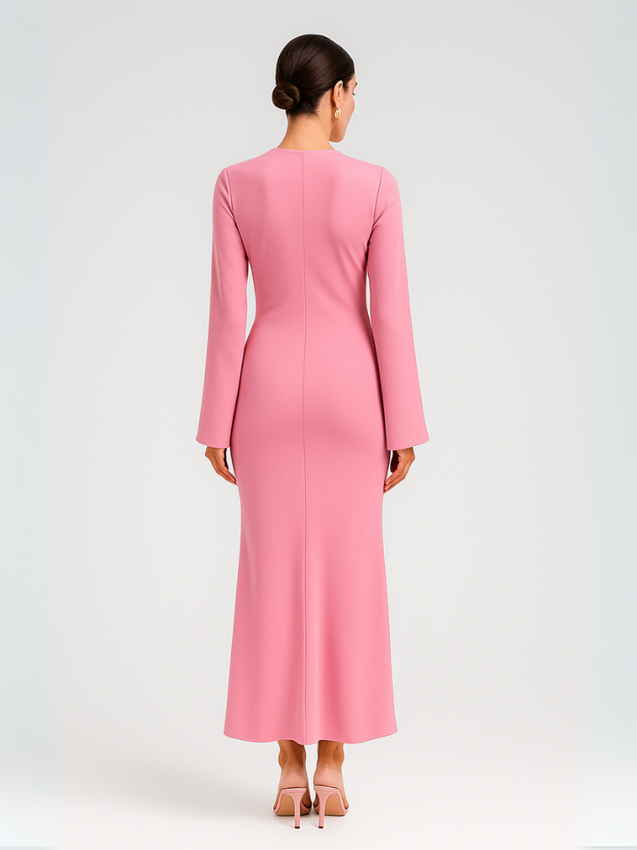 Aurelia – Satijnen Maxi Jurk