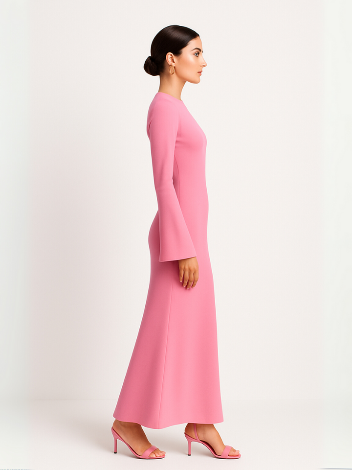 Aurelia – Satijnen Maxi Jurk