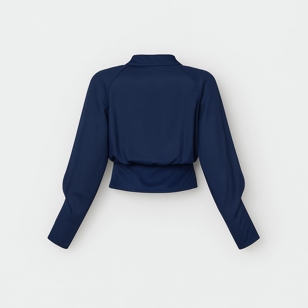 Léonie elegante damesblouse met pofmouwen van Lenoriva – vrouwelijke, stijlvolle blouse