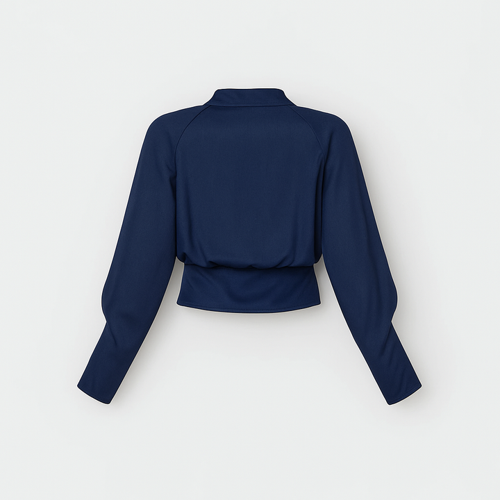 Léonie elegante damesblouse met pofmouwen van Lenoriva – vrouwelijke, stijlvolle blouse