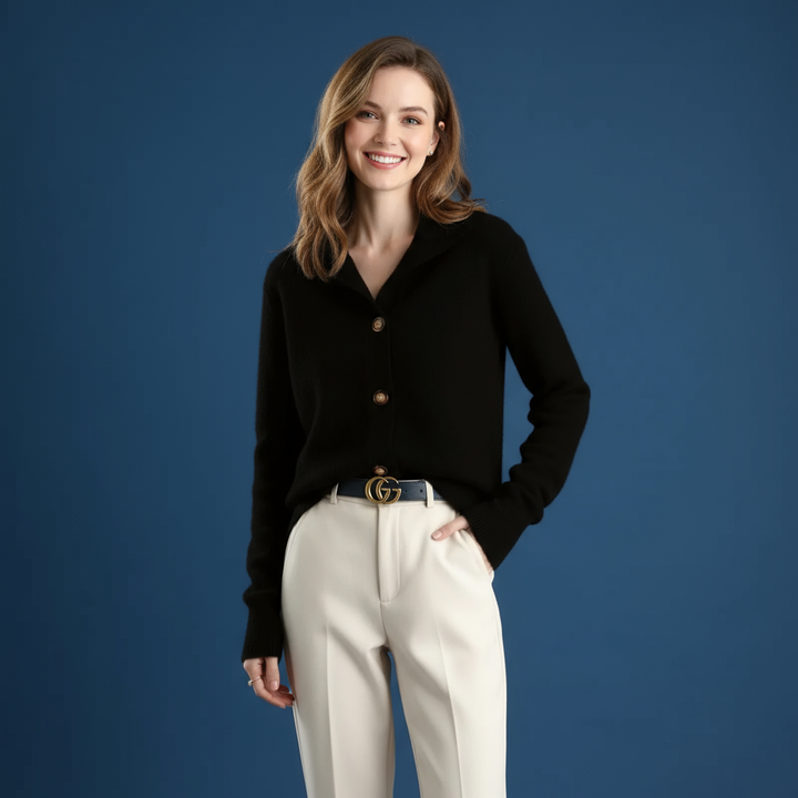 Amara elegante damesvest van Lenoriva – stijlvol vest met verfijnde afwerking