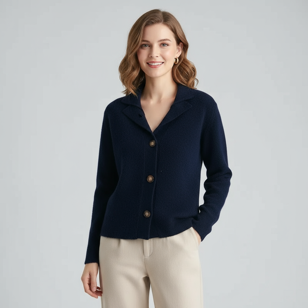 Amara elegante damesvest van Lenoriva – stijlvol vest met verfijnde afwerking