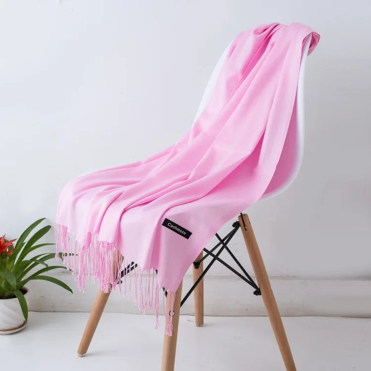 Aurélie elegante en warme sjaal voor dames van Lenoriva – zachte luxe damesaccessoire