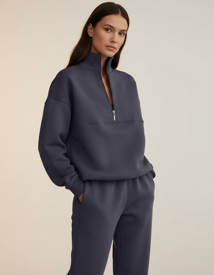 Lenoriva Liora elegante fleeceset – zachte en stijlvolle dames set