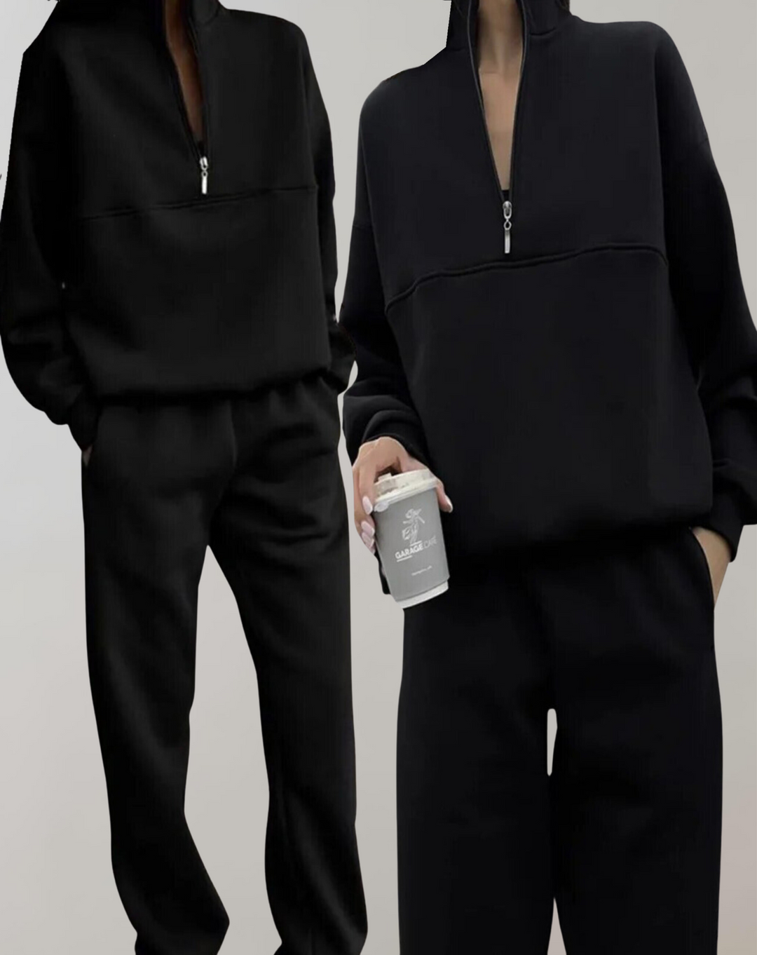 Lenoriva Liora elegante fleeceset – zachte en stijlvolle dames set