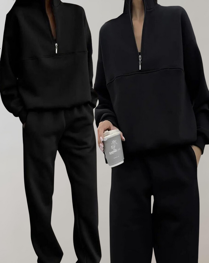 Lenoriva Liora elegante fleeceset – zachte en stijlvolle dames set