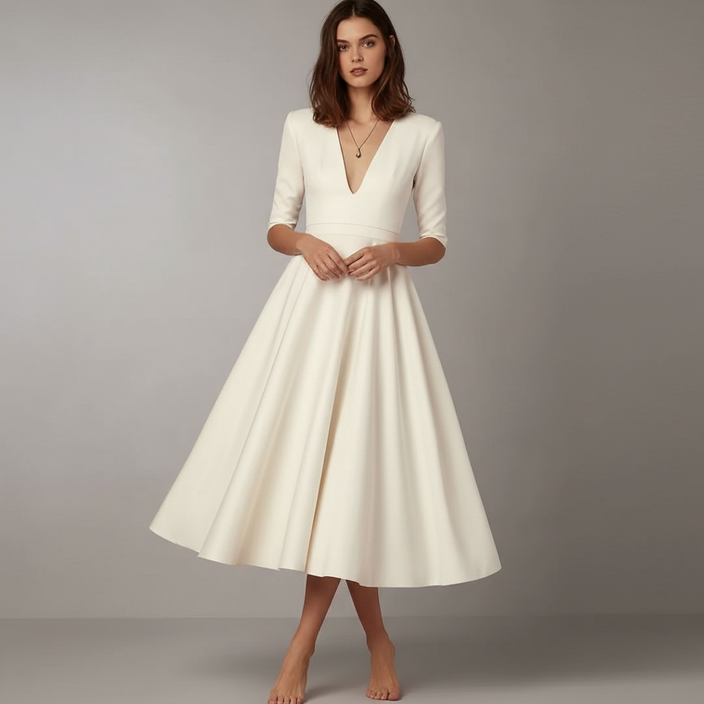 Céline elegante jurk voor dames van Lenoriva – stijlvolle en luxueuze damesjurk