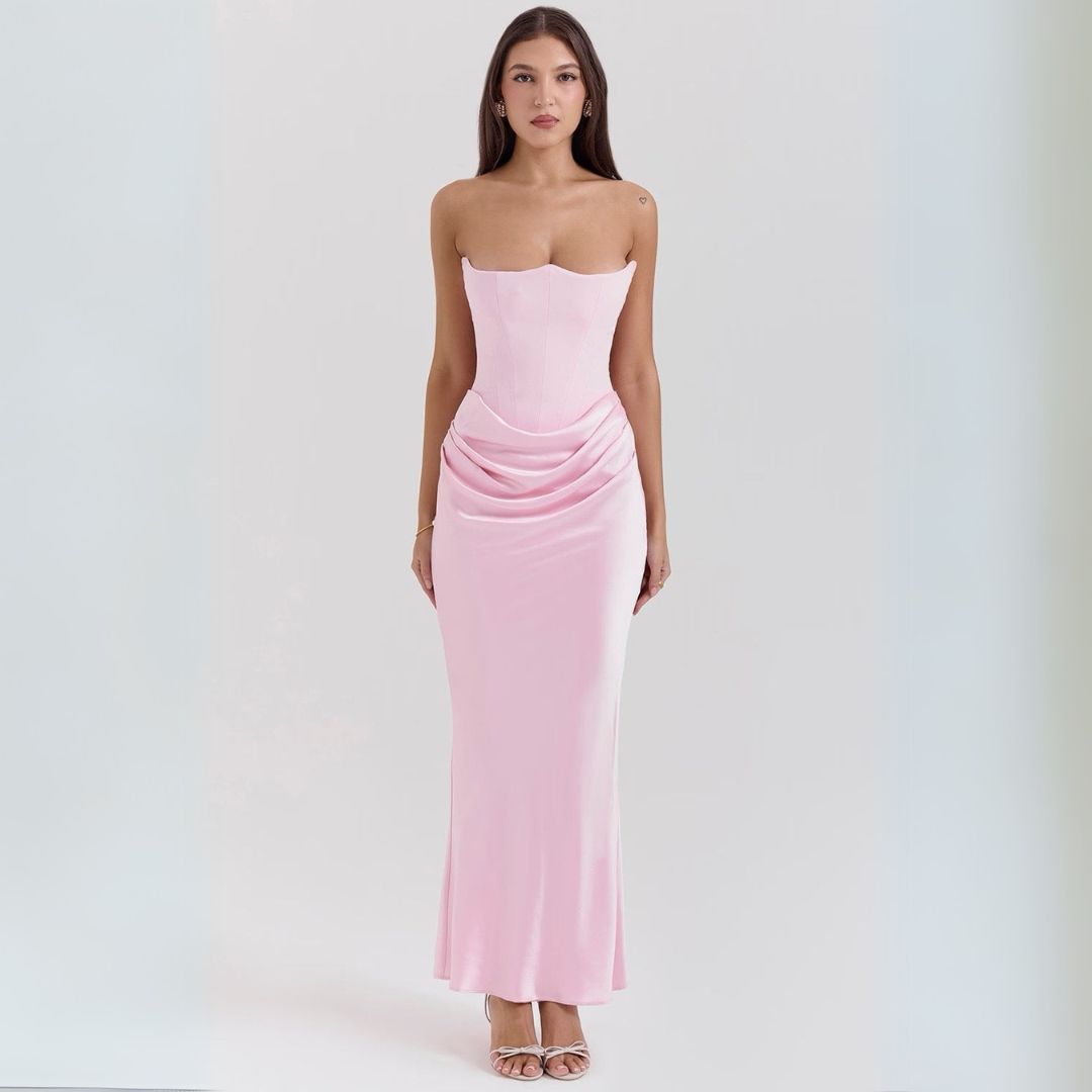 Elin maxi-jurk voor dames in elegante stijl met tijdloze pasvorm