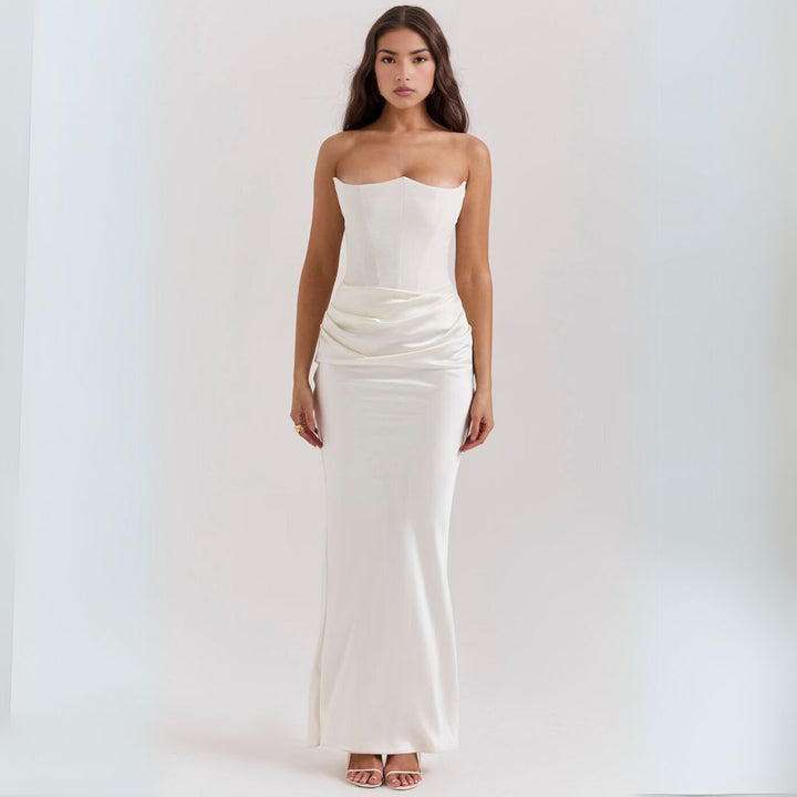 Elin maxi-jurk voor dames in elegante stijl met tijdloze pasvorm