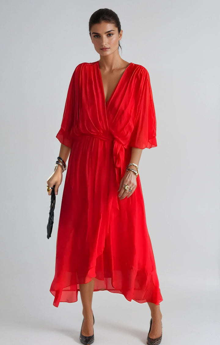 Elodie – Luchtige Chiffonjurk4