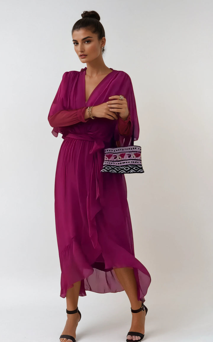 Elodie – Luchtige Chiffonjurk5